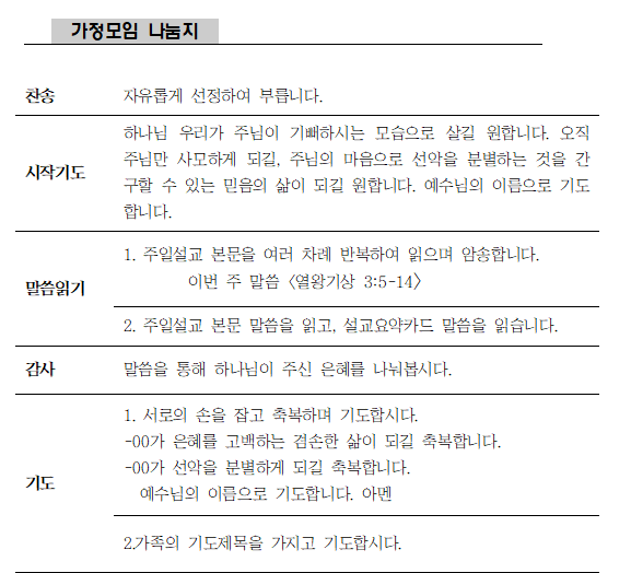 25년 5월 4일 부활절 셋째주일
